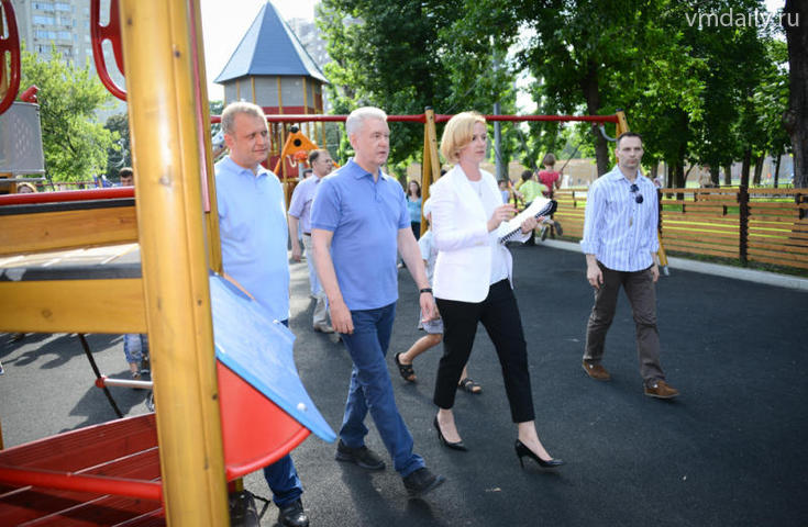 Сергей Собянин посетил парк культуры и отдыха «Таганский» 