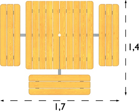 Skagen Picnic Table