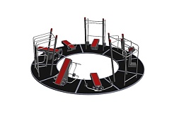 Complete Circle on floorProfessional SportPoint Strength