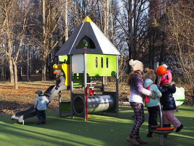 Парк по Олонецкому проезду. г.Москва