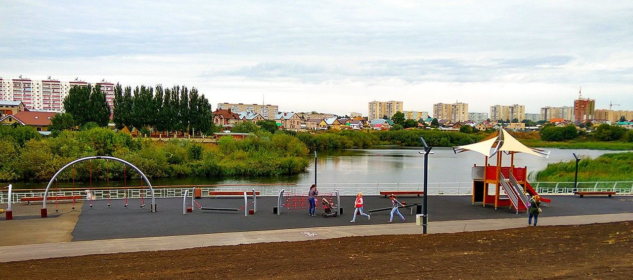 Набережная Габдуллы Тукая. г. Набережные Челны